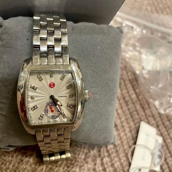 💯% authentic Michele diamond watch - Picture 1 of 8